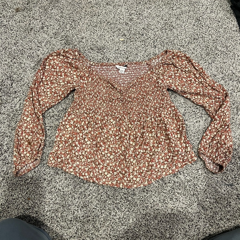 American Eagle Floral Women's Top